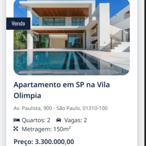 Site para Imobiliárias - Venda de Imóveis