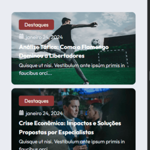 Website - Portal de Notícias F10